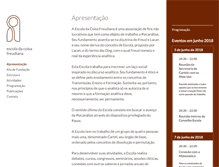 Tablet Screenshot of escoladacoisafreudiana.com.br